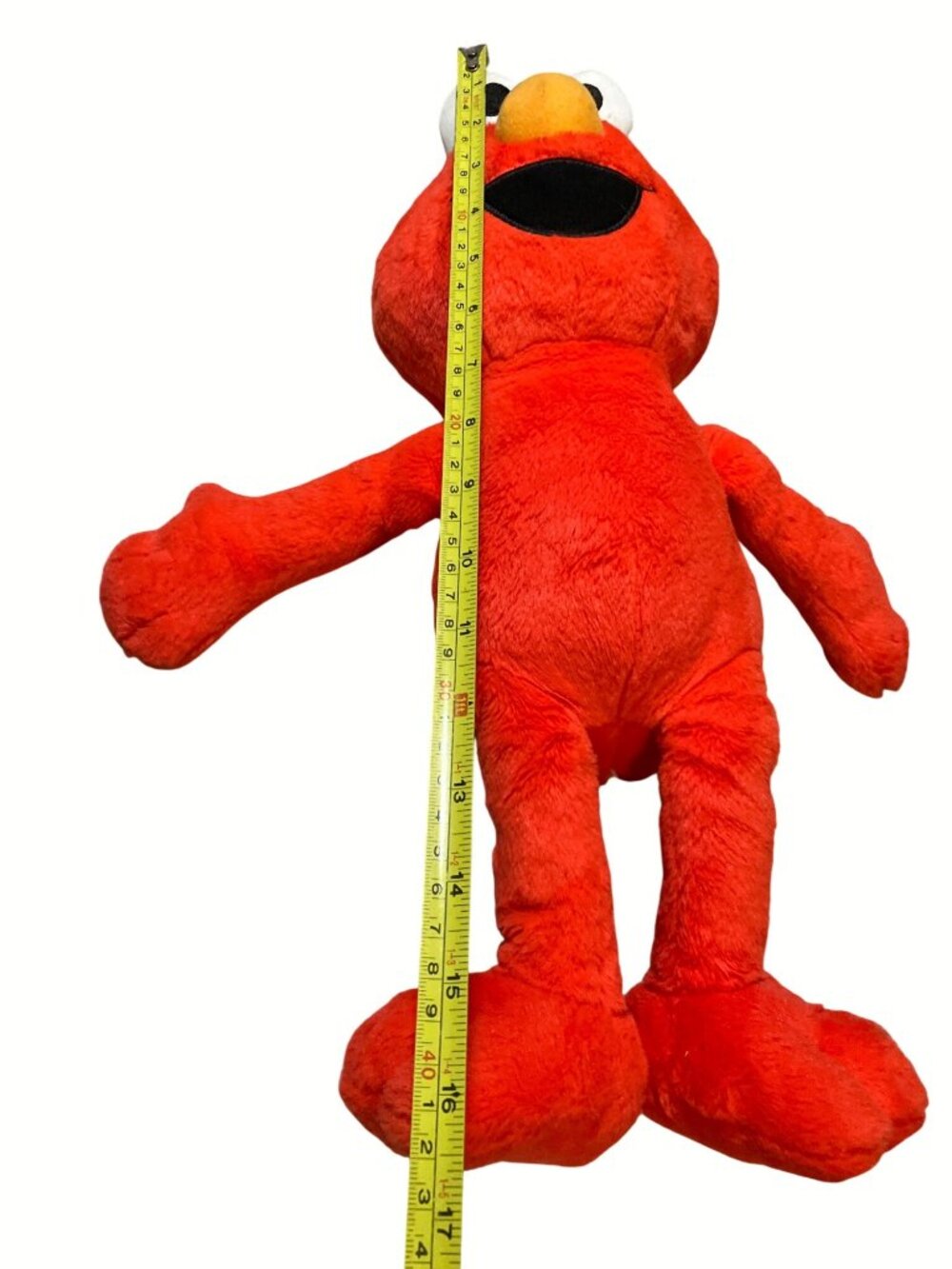 Sesame Street Elmo Plush Toy 16-Inch Red Soft Stuffed Animal Doll For Kids - Picture 4 of 9